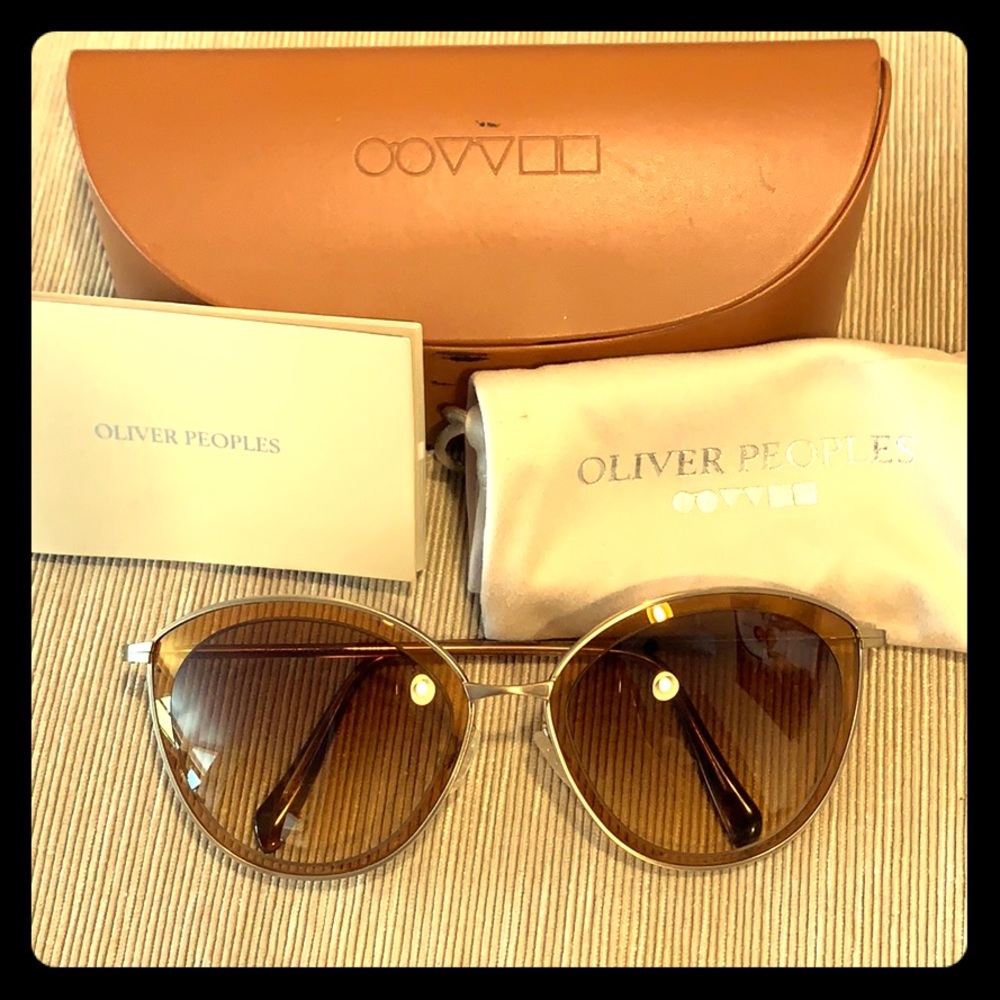 Oliver Peoples Gwynne OV1178s Rose Gold Sunglasses